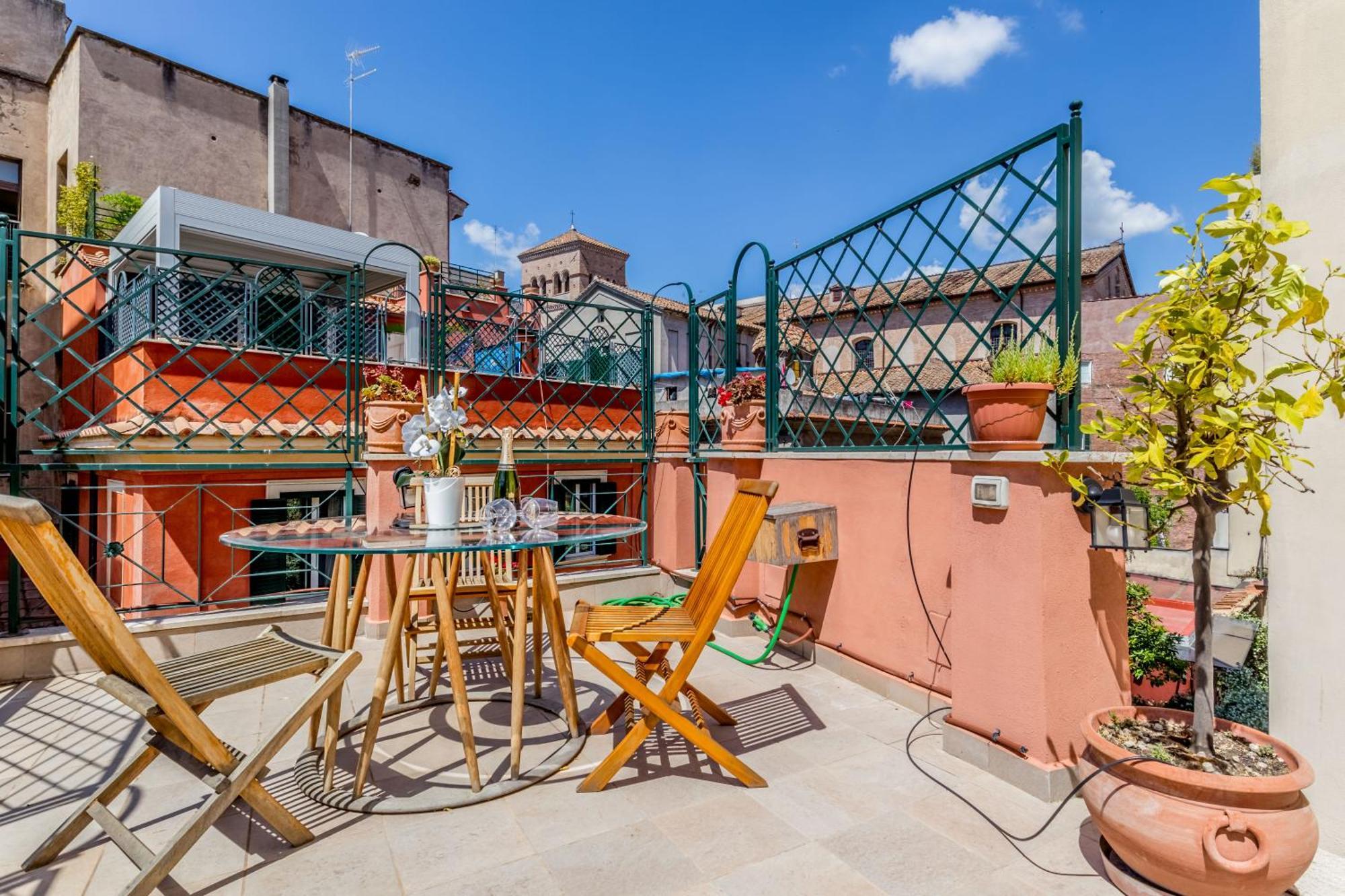 Bbhome Panoramic Flat Colosseo With Private Terrace Appartamento *